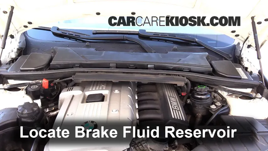 2006 BMW 325i 3.0L 6 Cyl. Brake Fluid Add Fluid